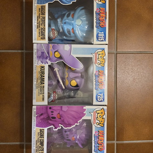 Funko Pop Naruto Shippuden set like new