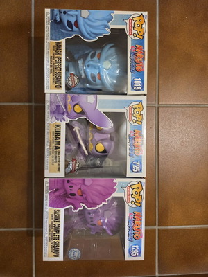 Funko Pop Naruto Shippuden σετ σαν καινούργιο