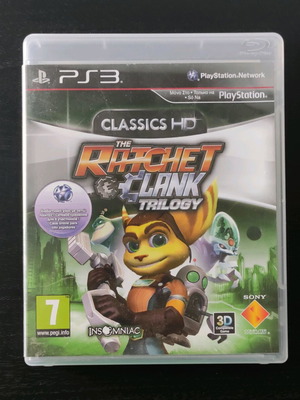 Ratchet and Clank Trilogy PS3 σαν καινούργιο, remastered για PlayStation 3