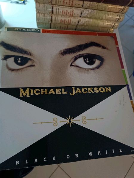  lp diskos viniliou 33rpm Michael Jackson black or white