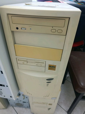 Plato desktop computer used