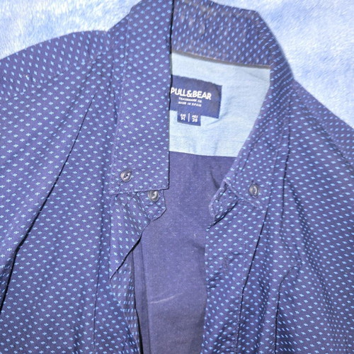 Pull & Bear Medium Shirt blue like new