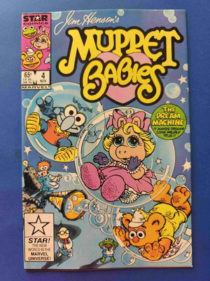 Star Comics Muppet Babies 4 comic book used, English