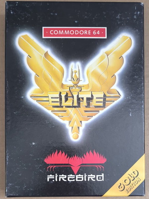 Elite Firebird Gold Edition Commodore κασέτα μεγάλη συσκευασία σαν καινούργιο