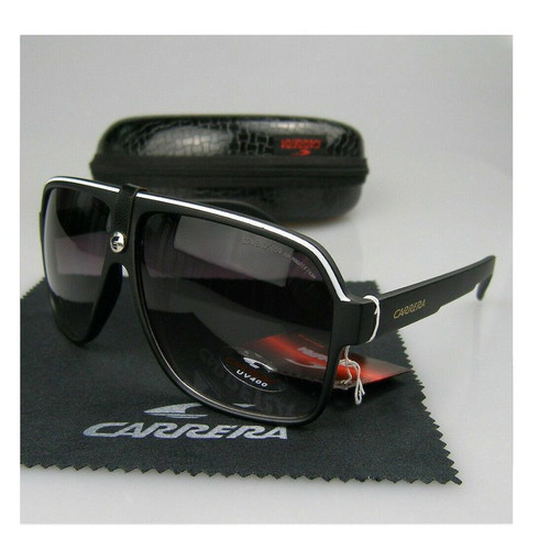 Carrera Aviator sunglasses new, black and red, UV400 protection
