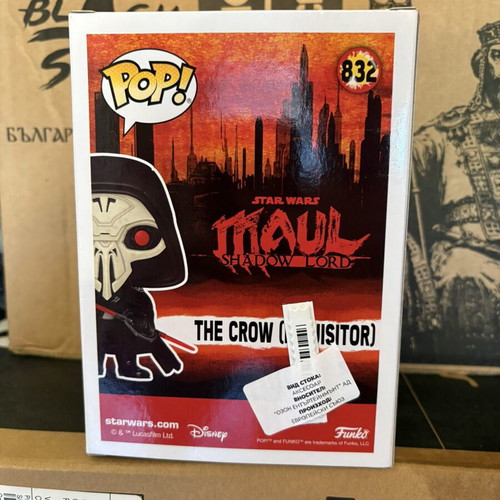 Funko POP Star Wars The Crow Inquisitor like new