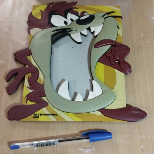 Taz Warner Bros children's photo frame, like new