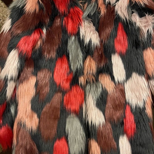 Fur coat XS, Greek production, unworn