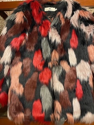 Fur coat XS, Greek production, unworn