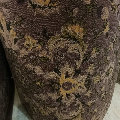 Runner 0.65m dark brown, 80% acrylic 20% wool new