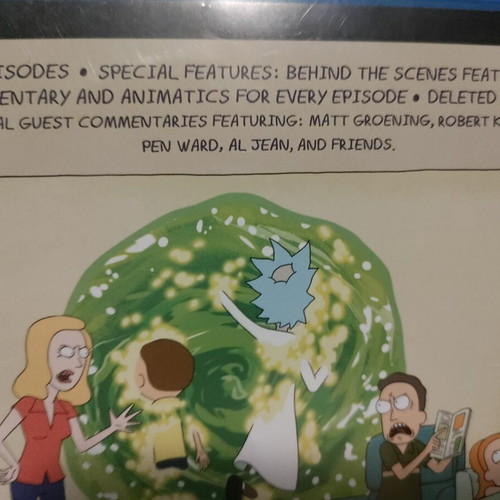 Rick and Morty Season One Blu-Ray like new, Australian import, English subtitles