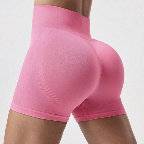 Women's Pink Sportswear Gym Yoga Shorts Leggings Size Medium New
