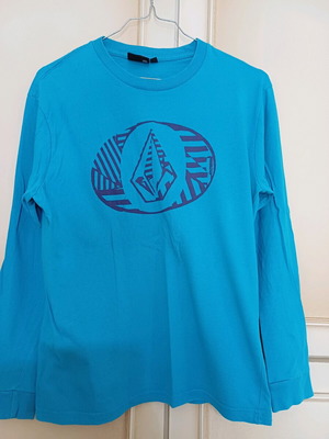 Volcom long-sleeve shirt for 14-year-old boy like new, blue