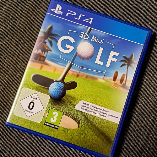 3D Mini Golf PlayStation 4 used in excellent condition