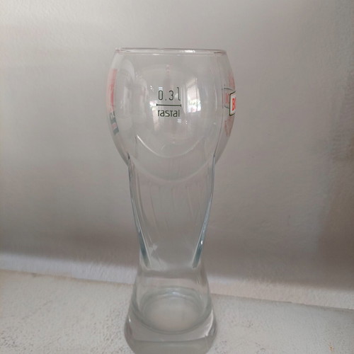 Borsodi Beer Glass like new, 300ml Hungarian cup shape