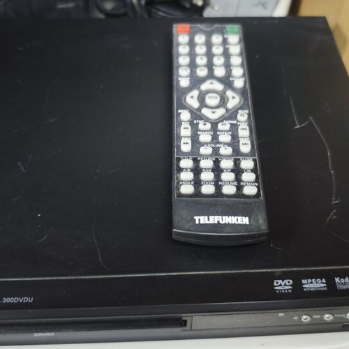Telefunken DVD player with remote control
