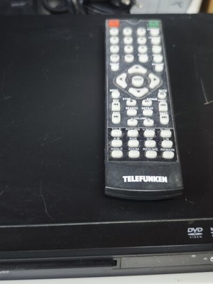 Telefunken DVD player with remote control
