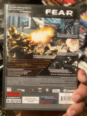 Fear PC game like new