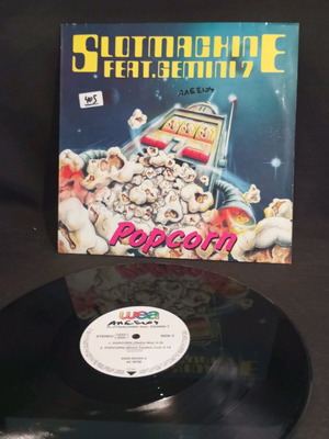 Slotmachine feat. Gemini 7 vinyl like new, electronic
