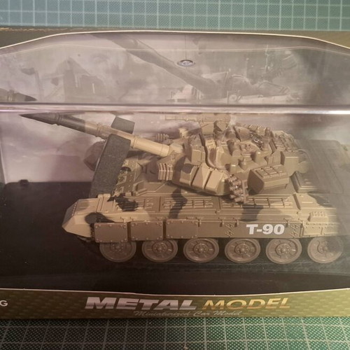 T-90 tank model metal new with sound and lighting