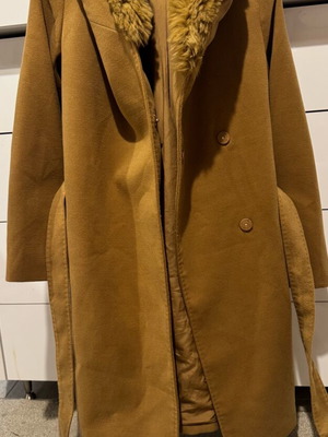 H&M coat camel color like new, size XS