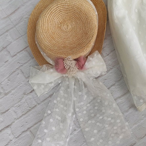 Baptism set for girl size 18-24 months like new