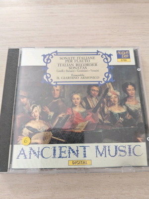 Ancient Music Sonate Italiane per Flauto CD μεταχειρισμένο
