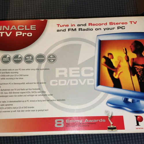 Pinnacle PCTV Pro used with TV, FM function and remote control