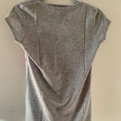 Disney Couture Minnie Mouse T-shirt like new, gray, size S
