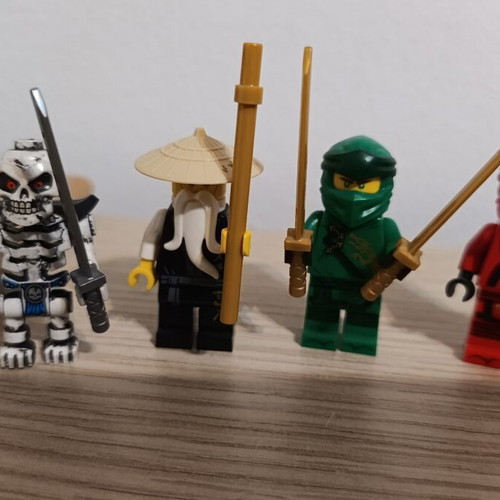 Lego Ninjago Monastery of Spinjitzu set 70670 used with figures
