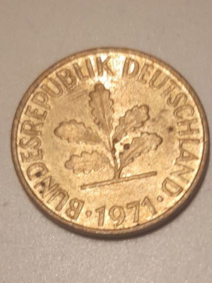 10 Pfennig 1971 German coin