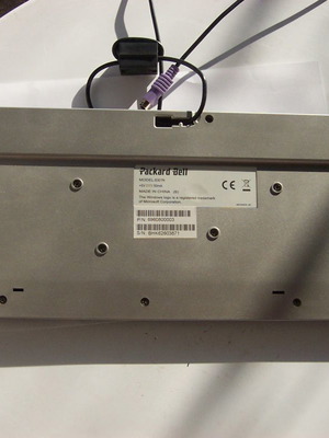 Packard Bell keyboard used, English German Greek layout