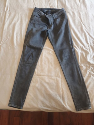 American Eagle Outfitters skinny jegging pants, size S, grey
