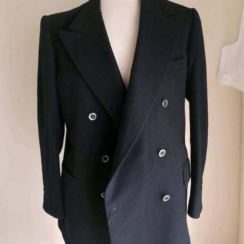 Black coat like new, Greek brand, size 3XL