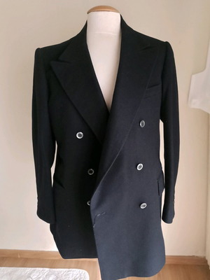 Black coat like new, Greek brand, size 3XL
