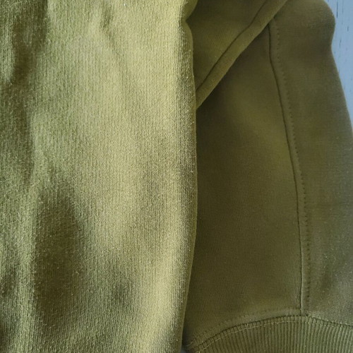 Zara mustard hoodie sweatshirt used