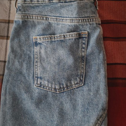 Denim skirt medium with perfect fit, flawless