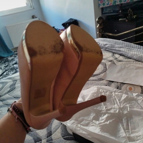 Jflowers pink Barbie high heels used, size 36