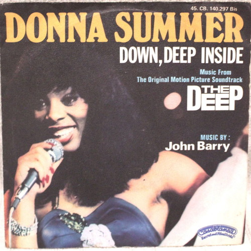 Donna Summer Down, Deep Inside 7" vinyl single used, pop