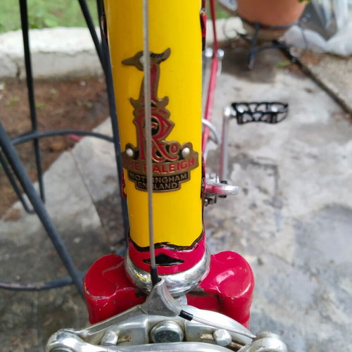 Team Raleigh Racing Collectible Bicycle like new, red