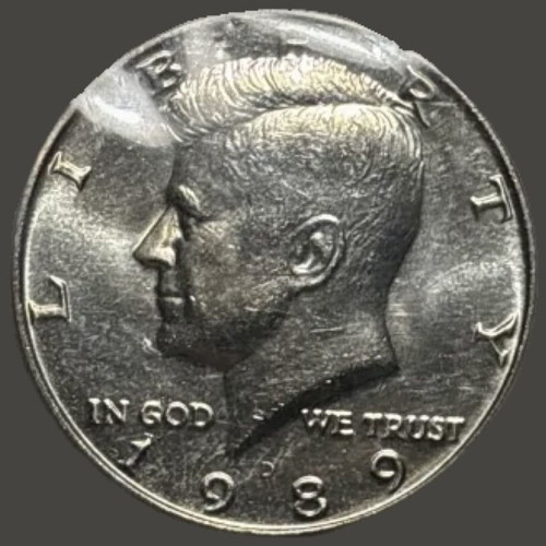 USA Half Dollar JFK 1989 mint condition