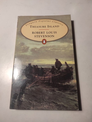 Treasure Island του Robert Louis Stevenson σαν καινούργιο, αγγλόφωνο μυθιστόρημα