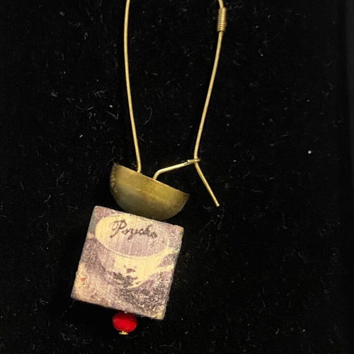 Handmade earring like new
