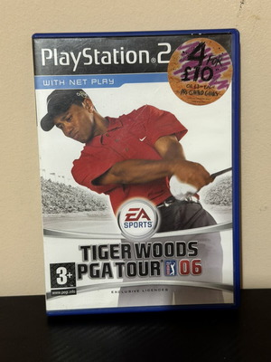 Tiger Woods PGA Tour 2006 PS2 game, good condition