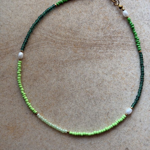 Set of 3 beaded necklaces