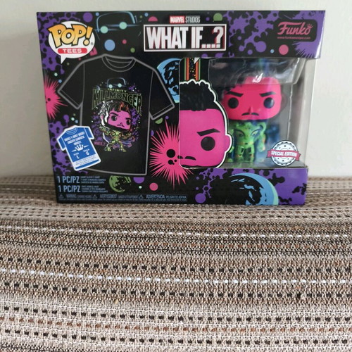 Funko Pop and T-shirt special edition What If new size large