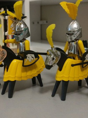 Playmobil ιππότες vintage μεταχειρισμένοι, μέρος 2, KNLOT 7