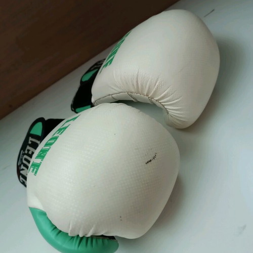 Leone boxing gloves like new for kids and women