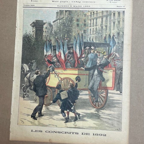 Le Petit Journal used, issue 67, March 5 1892