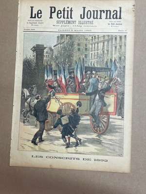 Le Petit Journal used, issue 67, March 5 1892